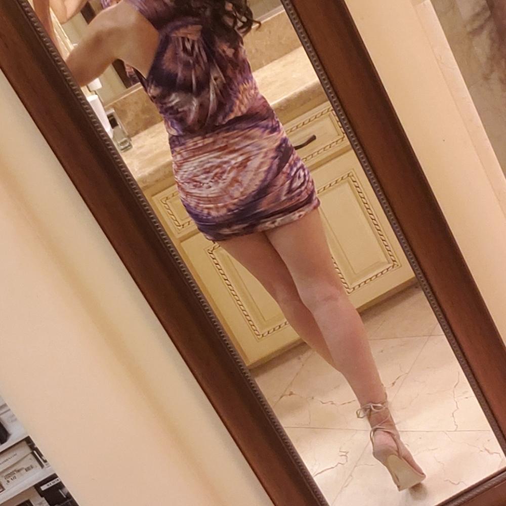 Young Fabulous & Broke tye-dye mini dress, XS - Picture 14 of 16